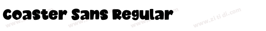Coaster Sans Regular字体转换